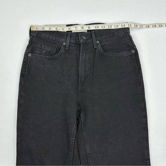 Everlane‎ Women's NWT Coal Black Original Cheeky Luxury Jeans W28-30/L26.5 Crop - Picture 8 of 11